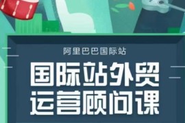 国际站运营顾问系列课程 全流程运营思路与实操逻辑教学