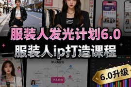 服装人IP打造6.0系列课程 文案写作公域获客全流程实操教学
