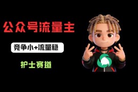 公众号流量主护士赛道运营方法 从0到1变现全流程讲解