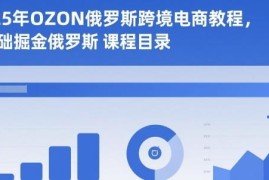 2025年OZON俄罗斯跨境电商教程 0基础从入驻到掘金实操全指南