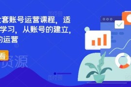 0基础可学TikTok全套运营课程 从账号搭建到转化全流程教学