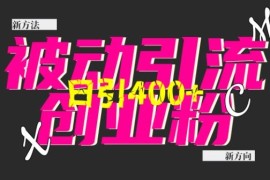2024创业粉全平台引流教程 AI做视频单条引流300+实操方法