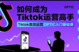 TikTok OPTIC入门基础课详解 零基础进阶成为TikTok运营高手