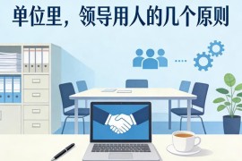 职场生存必看：单位领导用人核心原则及底层逻辑详解