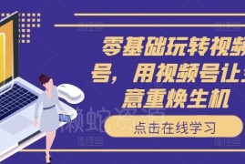 零基础视频号运营全教程 从入门到带货助力商家生意增长
