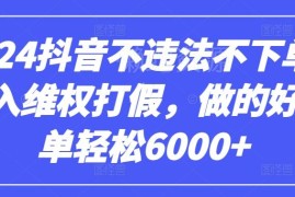 2024年抖音0投入维权打假玩法揭秘 商家防范运营参考指南