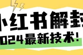 2024最新小红书账号封禁解封方法 可无限释放绑定手机号