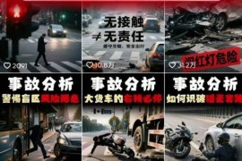 交通事故分析短视频赛道实操指南 多平台分发可参与流量收益计划