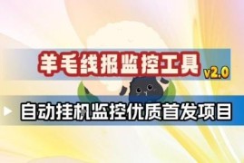 2.0版羊毛线报监控工具 可自动监控优质首发薅羊毛项目