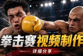 AI制作电影级拳击对战短视频 完整实操流程详细分享