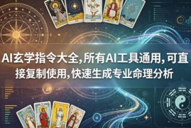 全AI工具通用玄学指令大全 可直接复制生成专业命理分析