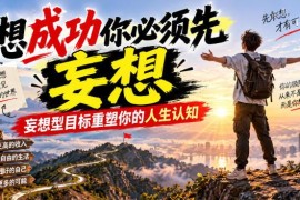 妄想型目标如何重塑人生认知？附落地实操方法帮你突破成长瓶颈
