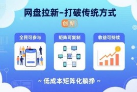 2025网盘拉新矩阵玩法拆解 低门槛可复制全民可参与收益稳定