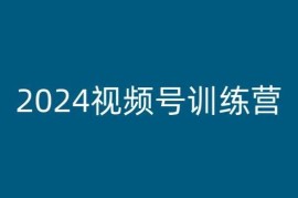 2024视频号运营变现训练营教程 涵盖定位剪辑限流应对全流程