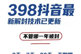 2024抖音各类型封禁解封技术 覆盖3天/7天/30天/永久封禁场景