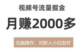 视频号创作者广告分成赚钱玩法 低门槛适合新手的轻运营副业攻略