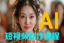 AI短视频制作实操课程 摄影剪辑从业者AI创作技能学习指南