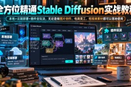 Stable Diffusion全阶实战教程 部署插件玩法及多场景落地指南