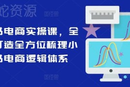 小红书电商实操全体系课程 梳理开店起店爆款运营全流程