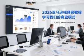 2026亚马逊运营视频教程 含选品广告玩法进阶实战干货