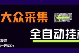 大众点评全自动增访客玩法 新手零成本易操作单日收益可达500+