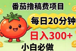 番茄撸稿费零门槛操作指南 每天20分钟新手日入300+玩法揭秘