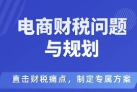 电商企业常见财税风险盘点 合规规避方法及实用方案指南
