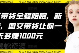 AI图文带货新手全流程实操课 从起号到变现陪跑学习指南