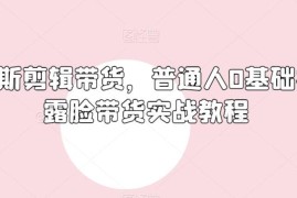 0基础普通人可学 俄罗斯产品不露脸剪辑带货实战教程