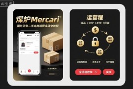 煤炉Mercari跨境二手电商运营全流程 新手高利润实操入门指南