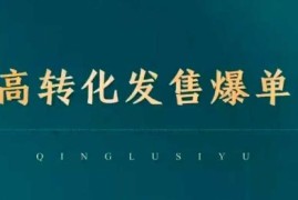 私域高转化发售爆单教程 全链路运营批量成交实操指南