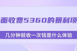 收费5360的0成本轻售后蓝海副业玩法 附配套素材及实操教程