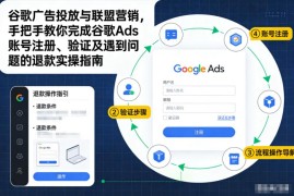谷歌Ads注册验证退款实操 联盟营销投放全流程指南