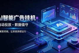 AI智能广告挂机全自动任务运营项目拆解 核心规则及玩法说明