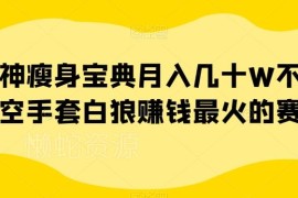 女性瘦身赛道盈利项目拆解 低门槛高利润玩法全攻略