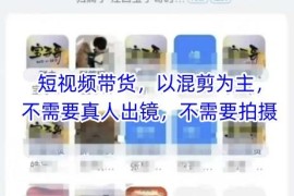 2026年3月更新 宝子哥头部团队混剪短视频带货课程 无需真人出镜拍摄