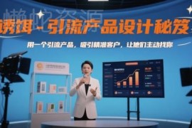 引流产品设计实操教程 打造高吸引力诱饵获取精准意向客户
