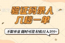 手机验证码录入副业操作指南 正规流程及收益情况详解